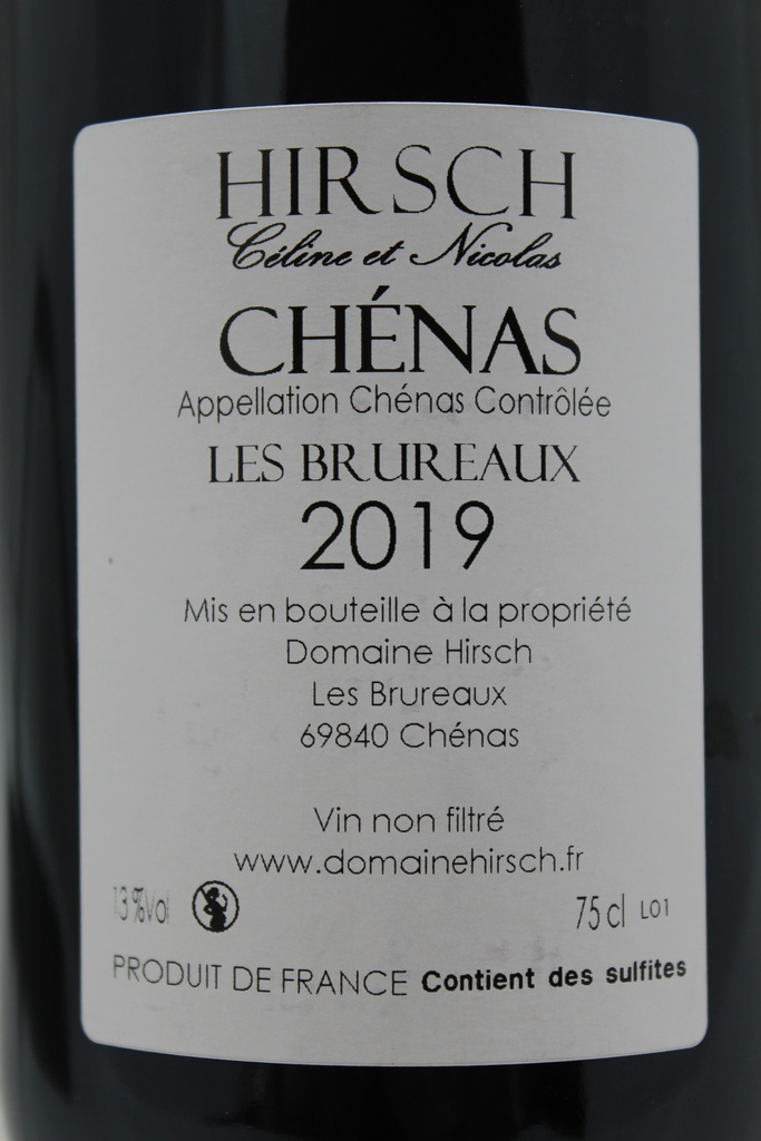 Domaine Céline & Nicolas Hirsch - Chenas "Les Brureaux" 2019