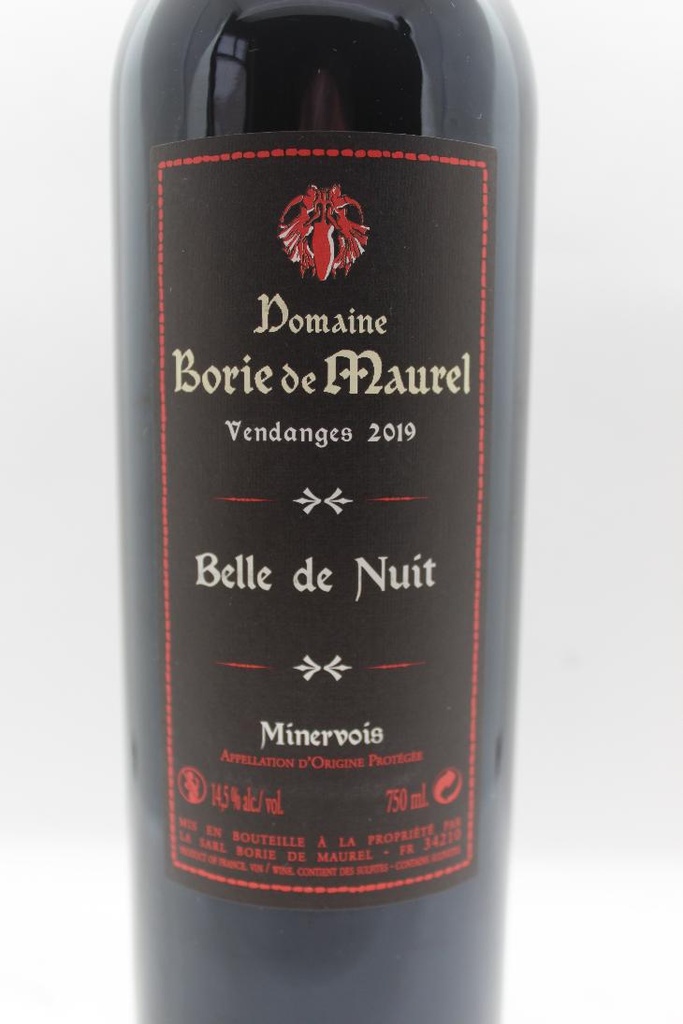 Borie de Maurel - Minervois - Belle de Nuit 2019